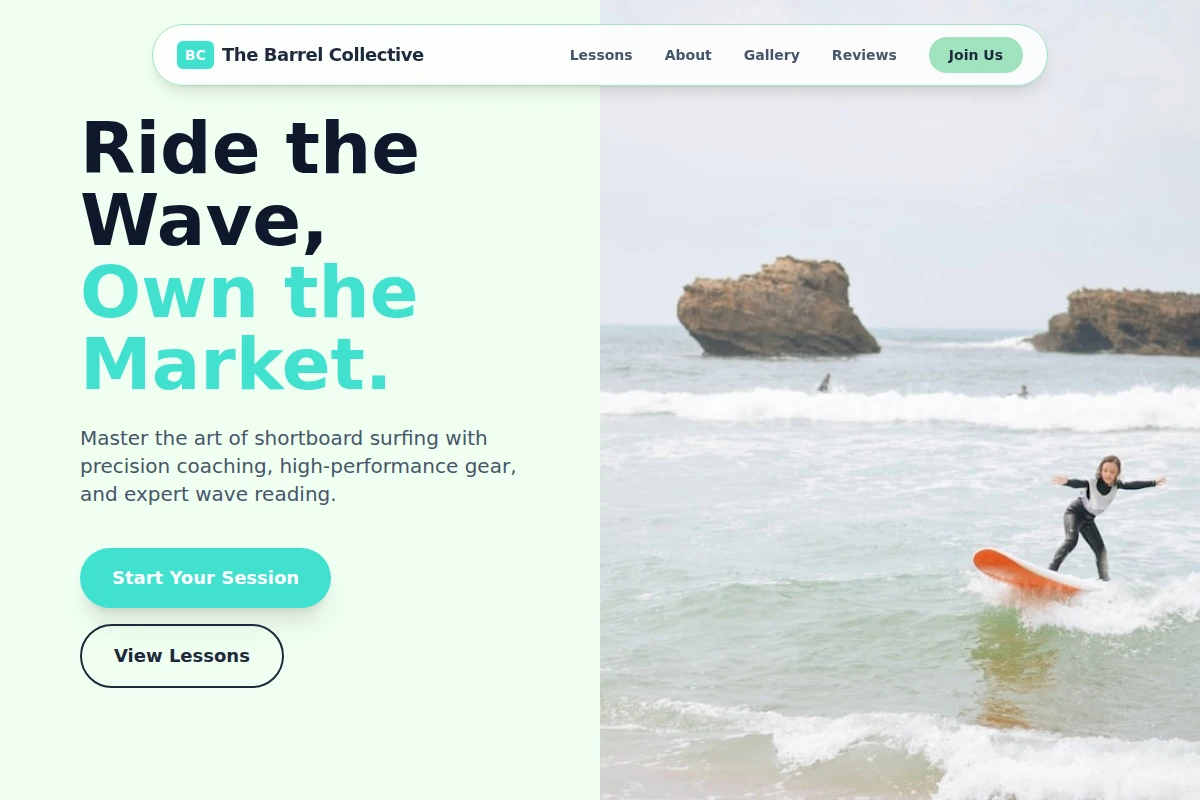 Shortboard Surf School