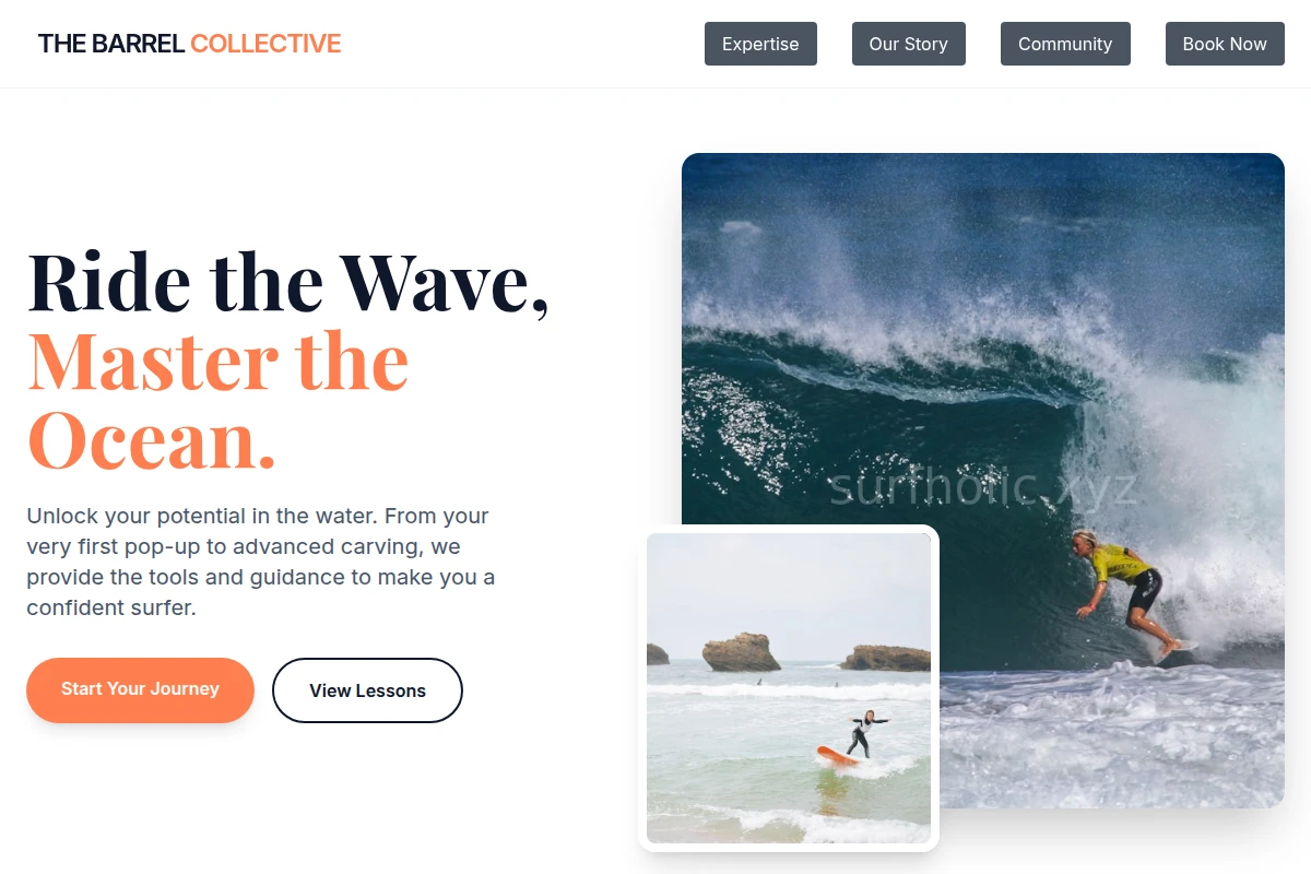 Barrel Surf School